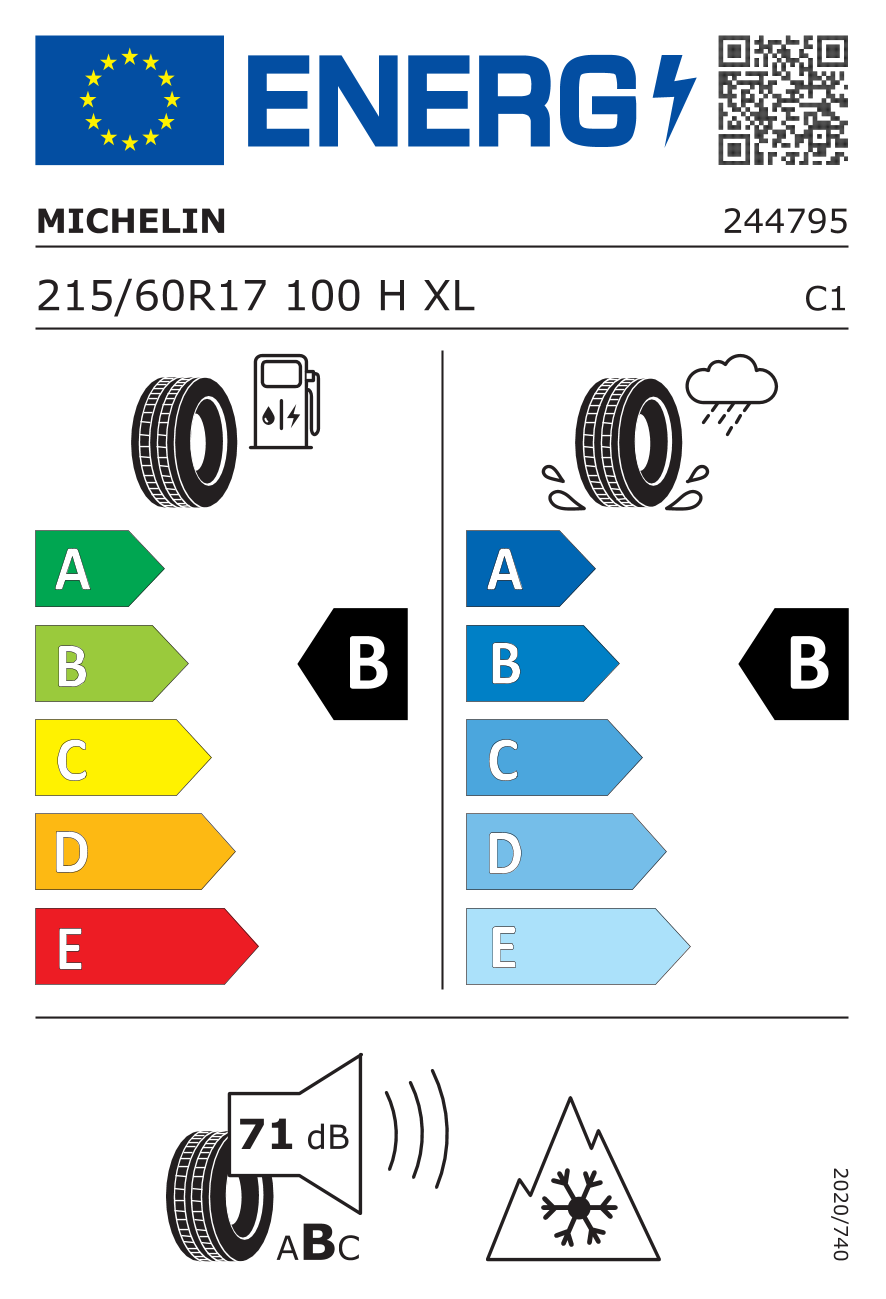 Michelin 215/60R17 100H XL Crossclimate 2 (Üretim Yılı: 2024)