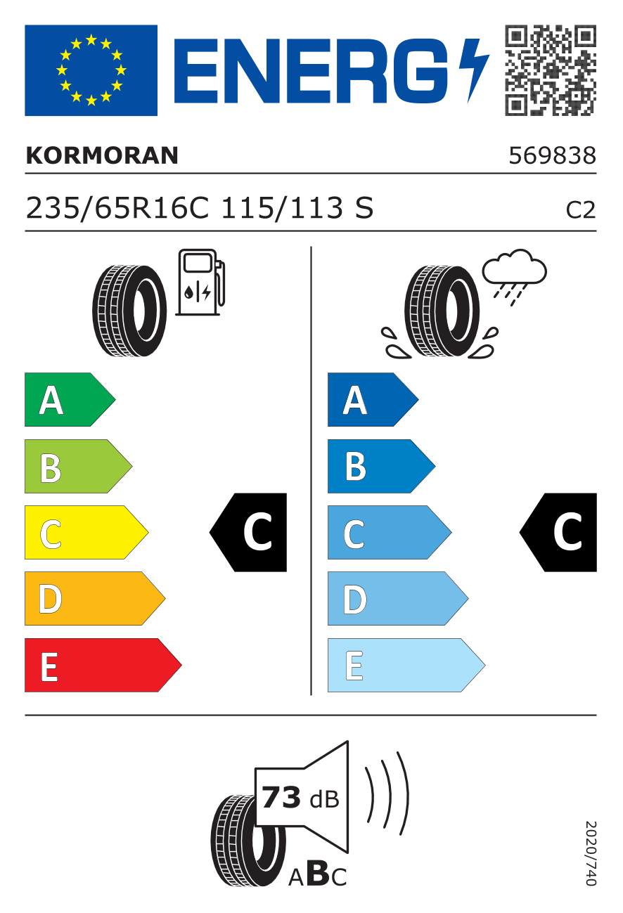 Kormoran 235/65R16C 115/113S Cargo Speed Evo (Üretim Yılı: 2024)