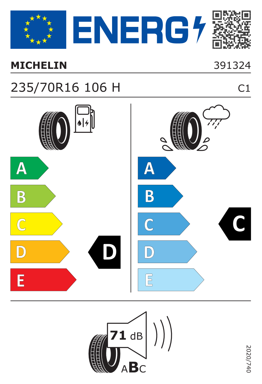 Michelin 235/70R16 106H Latitude Cross Dt (Üretim Yılı: 2022)