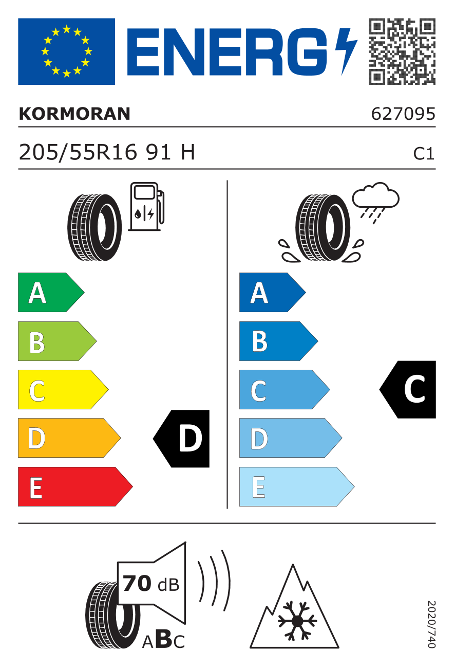 Kormoran 205/55R16 91H All Season (Üretim Yılı: 2024)