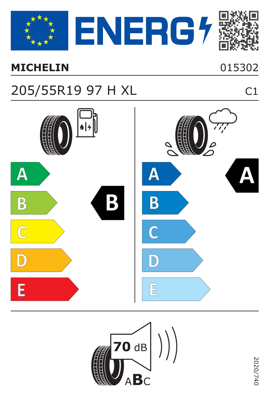 Michelin 205/55R19 XL 97H Primacy 4+ (Üretim Yılı: 2024)